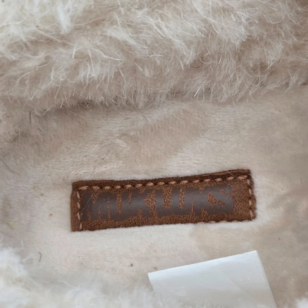 Men's Muk Luks Slippers - Cognac Brown - Size 10